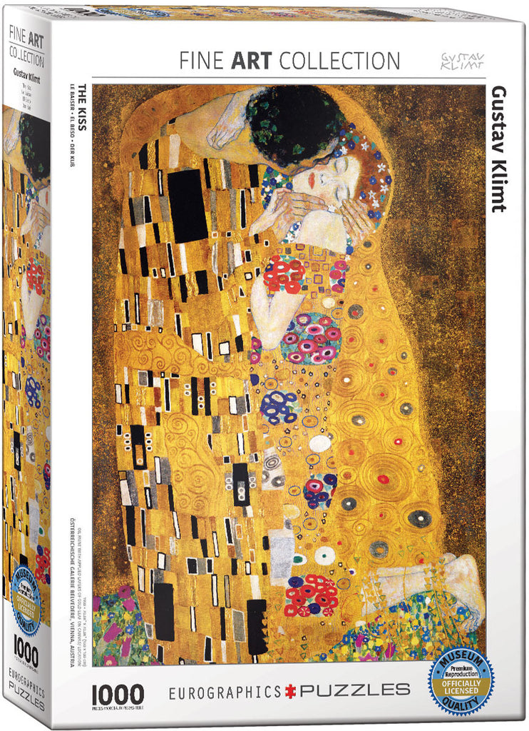 EuroGraphics Puzzles The Kiss by Gustav Klimt