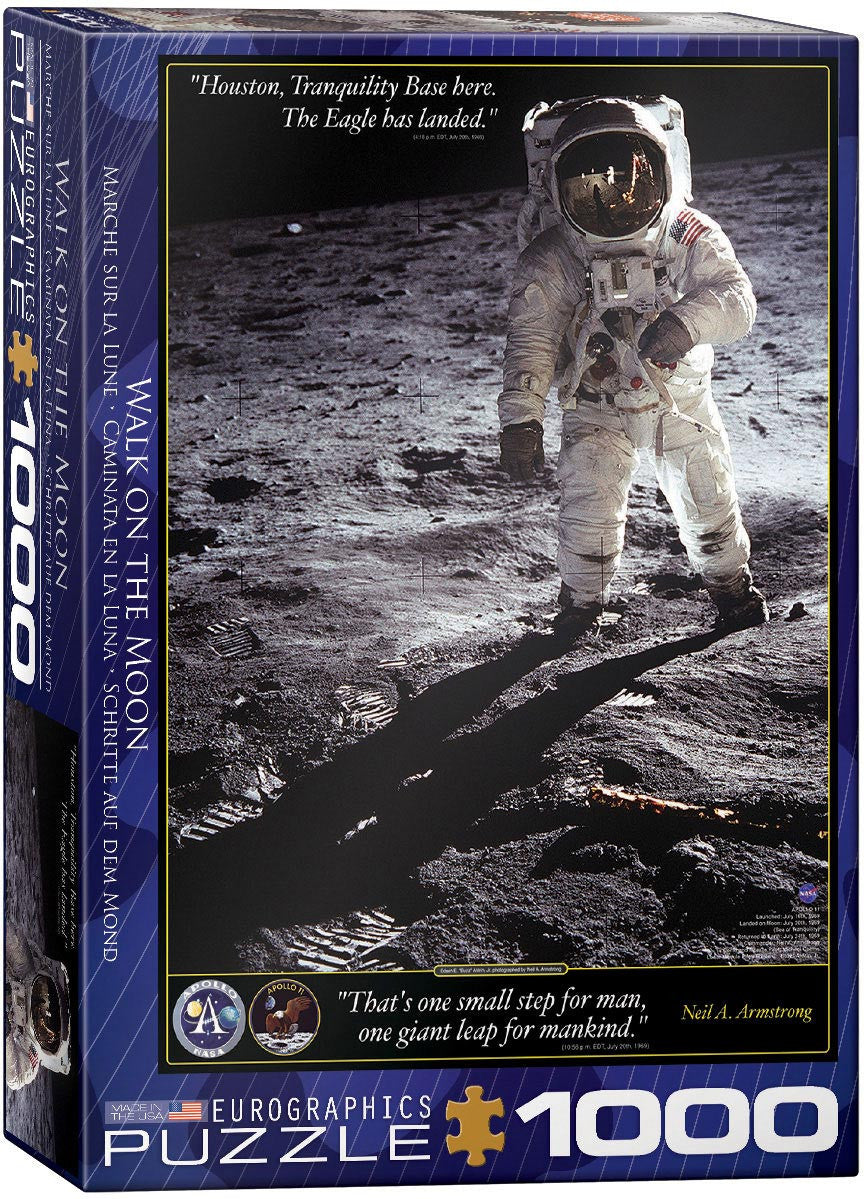 EuroGraphics Puzzles Walk on the Moon