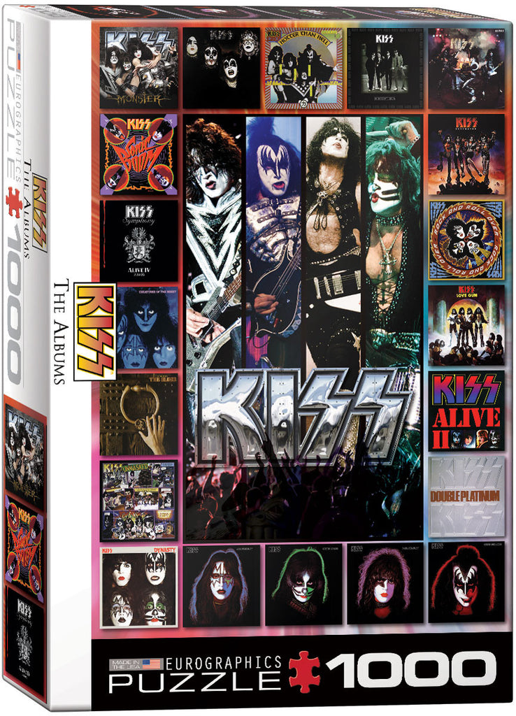 EuroGraphics Puzzles KISS - Discography Collage