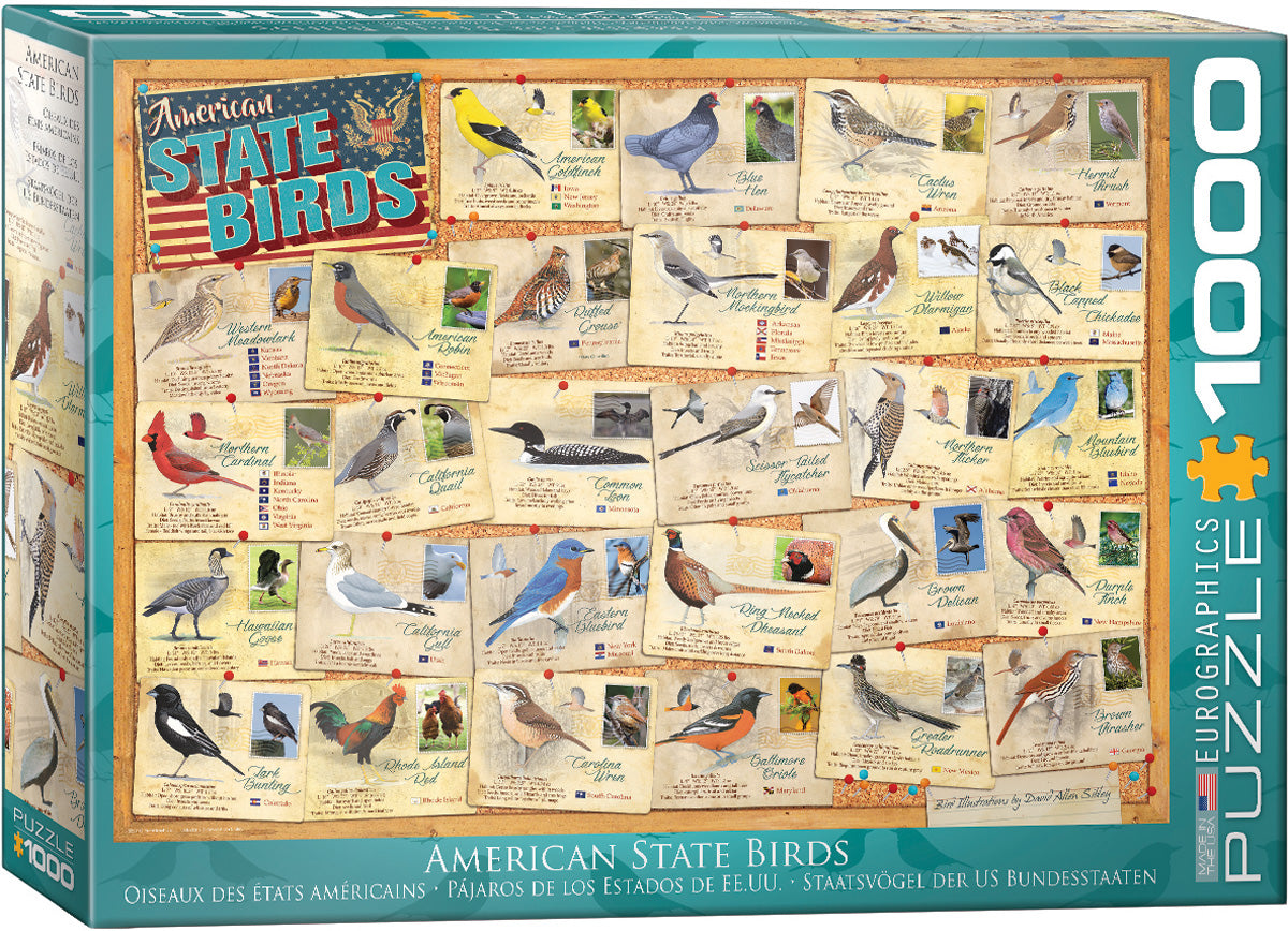 EuroGraphics State Birds Great American Outdoors 6000-5327