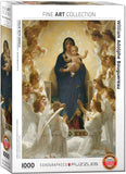 EuroGraphics Puzzles Virgin With Angels by Williams Adolphe Bouguereau