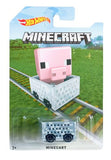 Hot Wheels Minecraft Pig Minecart