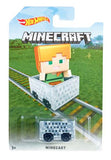 Hot Wheels Minecraft Alex Minecart