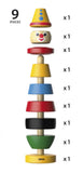 Brio Infant/Toddler - Building Sets - Stacking Clown 30120