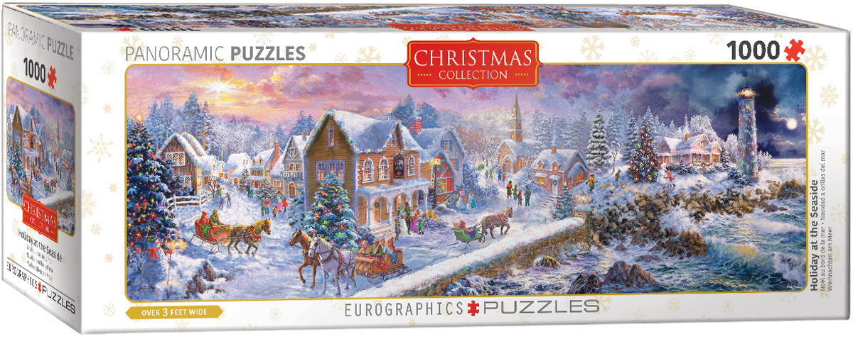 EuroGraphics Holiday at the Seaside Panoramic Puzzles 6010-5318