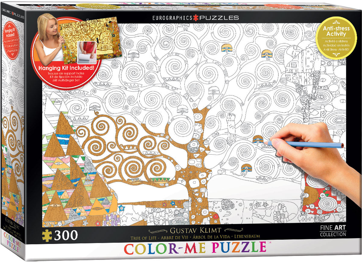 EuroGraphics Puzzles Tree of Life/ Color Me Puzzle - 300pc