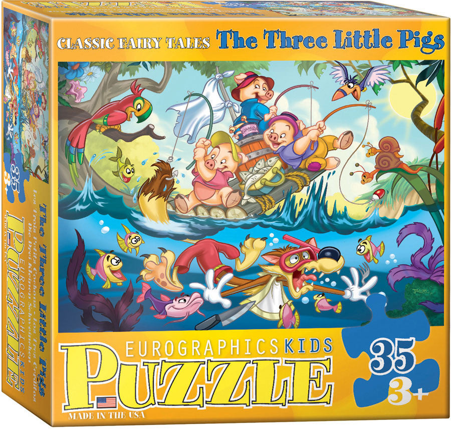 EuroGraphics Puzzles The Three Little Pigs