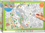 EuroGraphics Puzzles Tropical Birds/ Color Me Puzzle - 500pc
