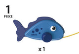 Brio Infant/Toddler - Pull Alongs - Pull Along Fish 30207