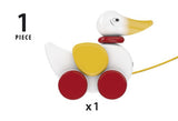 Brio Infant/Toddler - Pull Alongs - Pull-along Duck 30323