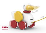 Brio Infant/Toddler - Pull Alongs - Pull-along Duck 30323