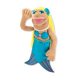 Melissa & Doug Mermaid Puppet With Detachable Wooden Rod for Animated Gestures