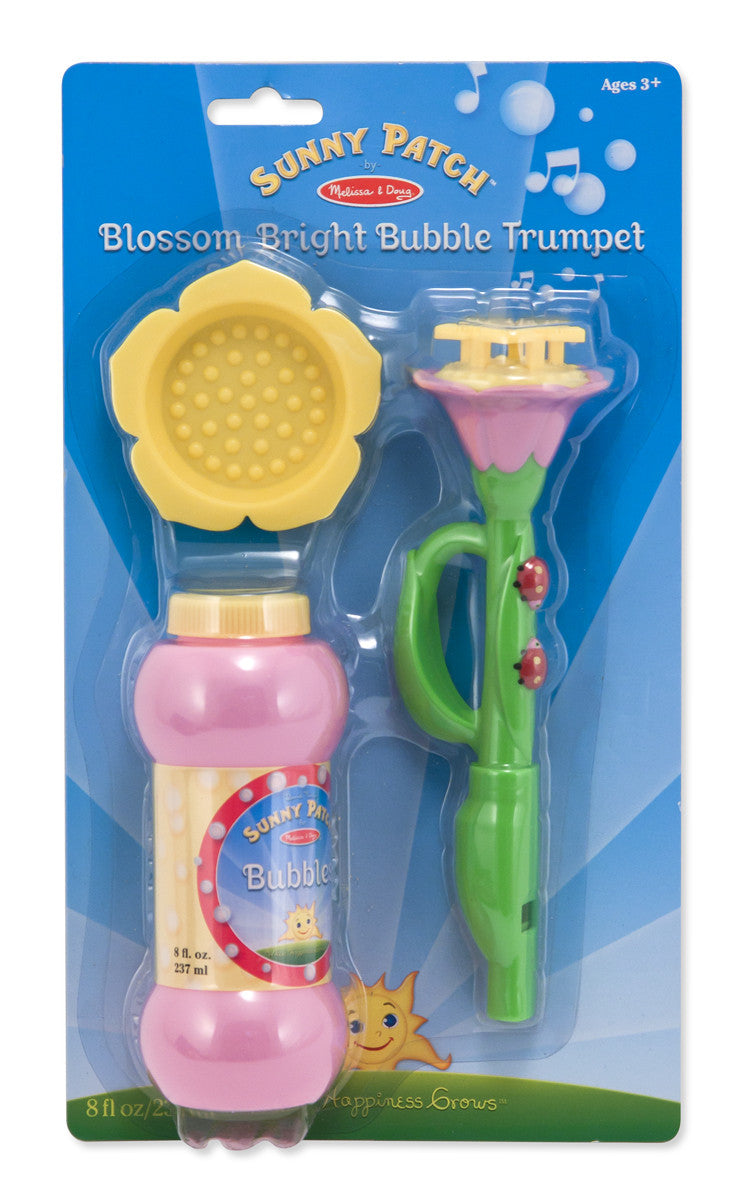 Melissa & Doug Blossom Bright Bubble Trumpet 6097