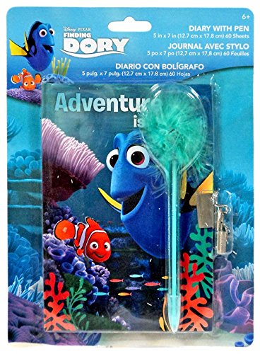 Pixar Disney Finding Dory Diary with Pen