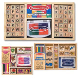 Melissa & Doug Deluxe Stamp Bundle: Alphabet, Friendship, and Animal Sets