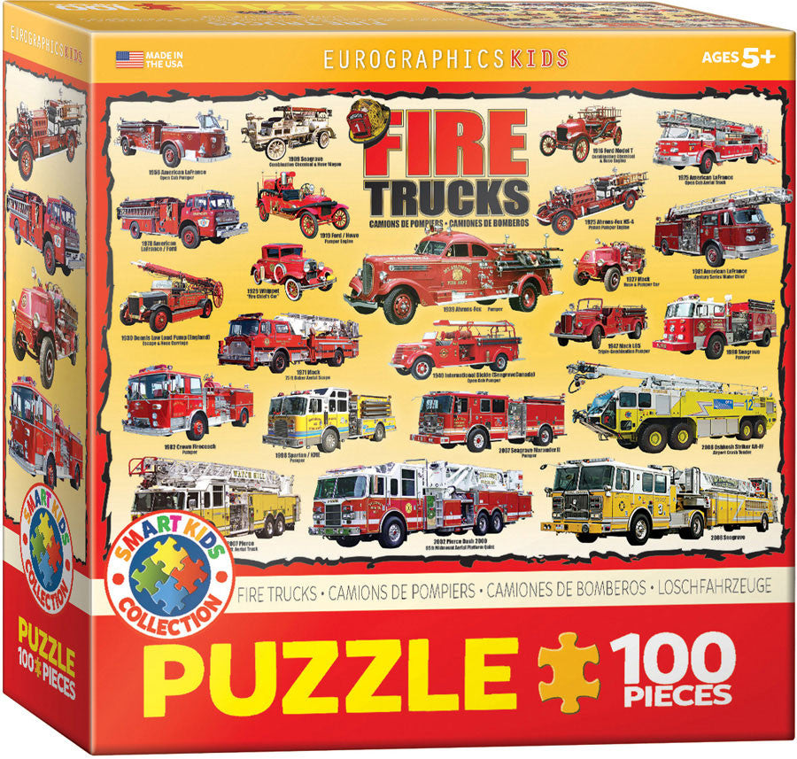 EuroGraphics Puzzles Fire Trucks