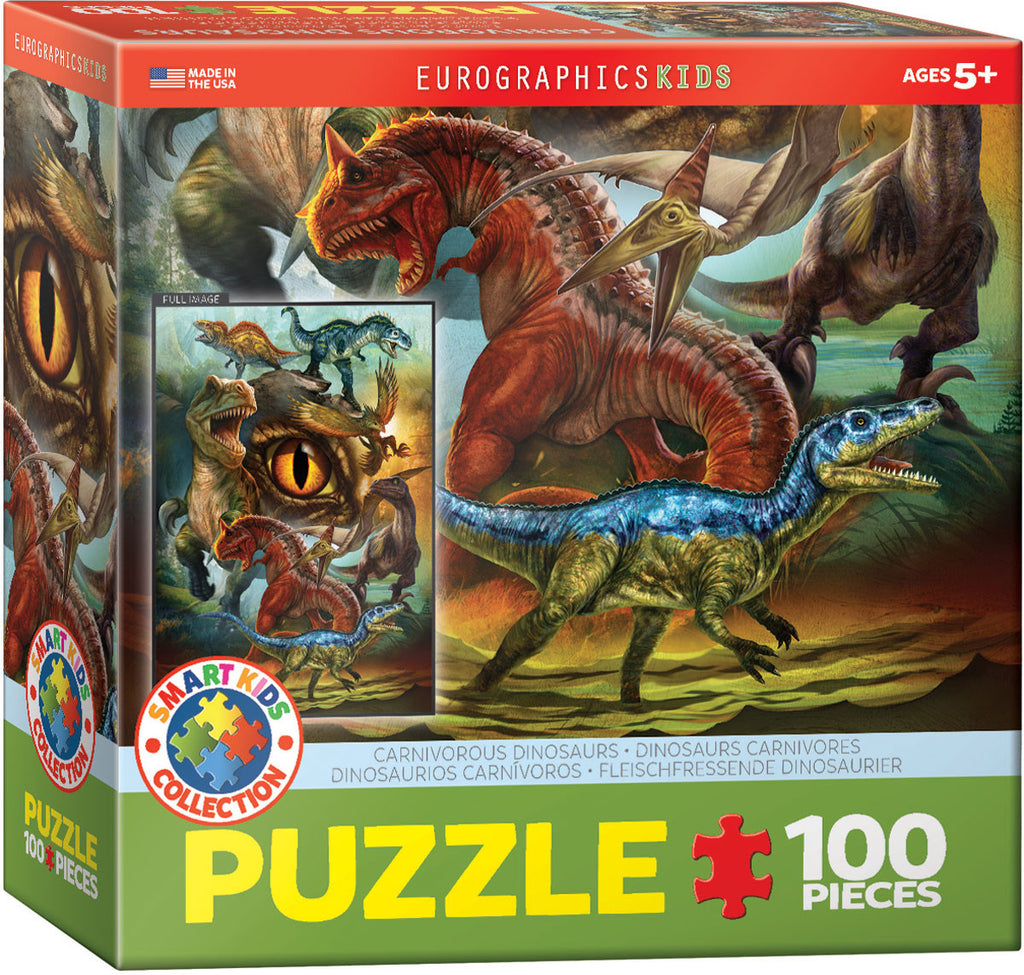 EuroGraphics Puzzles Carnivorous Dinosaurs