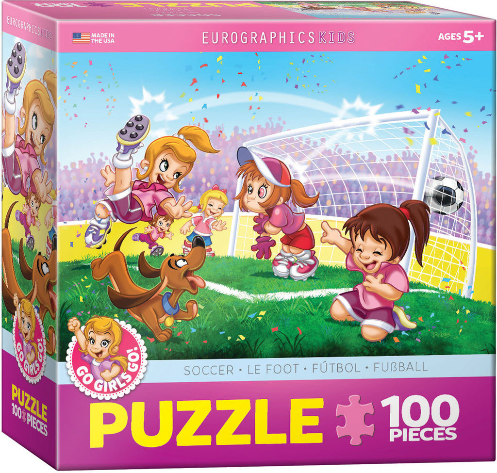 EuroGraphics Puzzles Soccer - Go Girls Go!