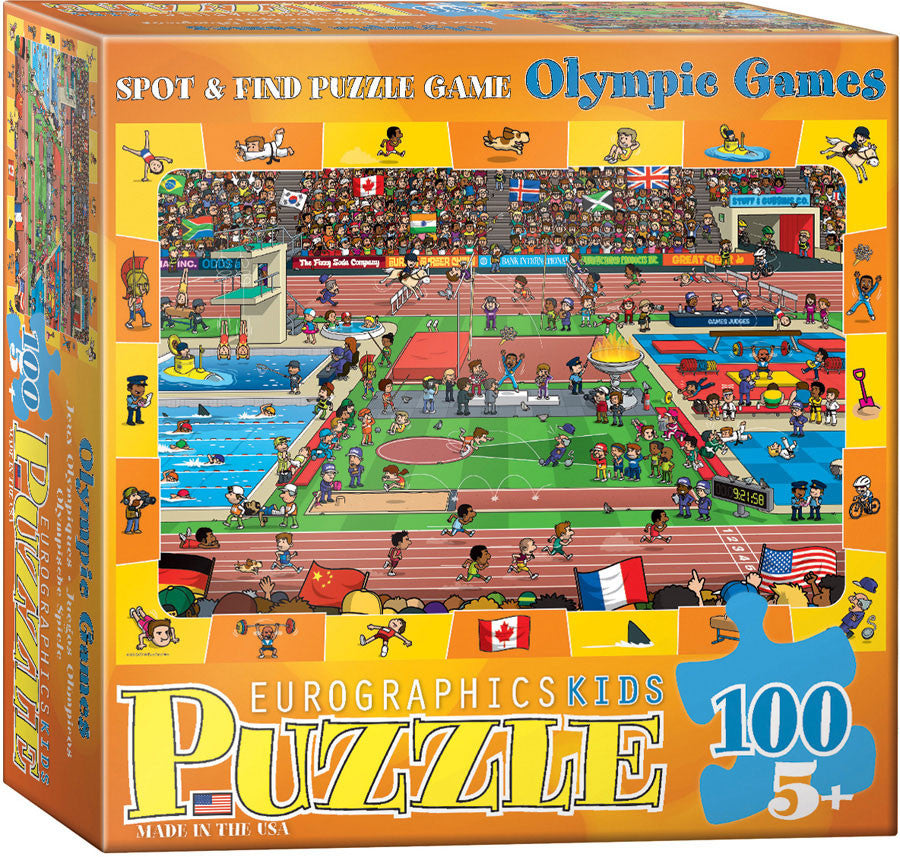 EuroGraphics Puzzles Olympics - Spot & Find