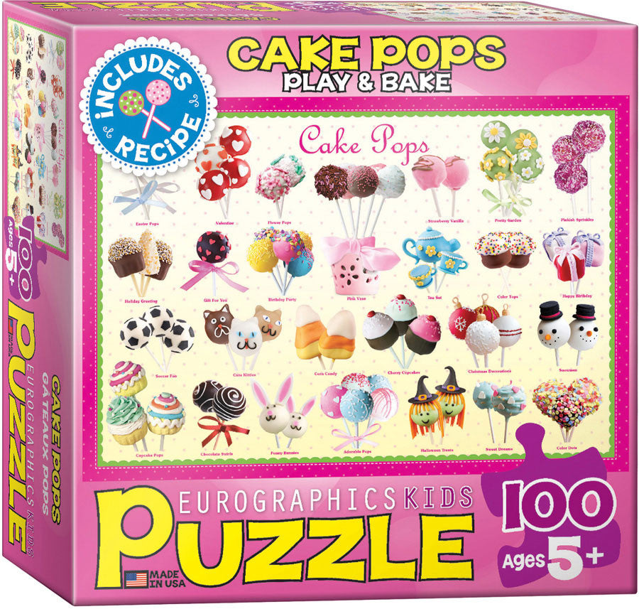 EuroGraphics Puzzles Cake Pops - Kids Sweets