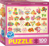EuroGraphics Puzzles Candy - Kids Sweets