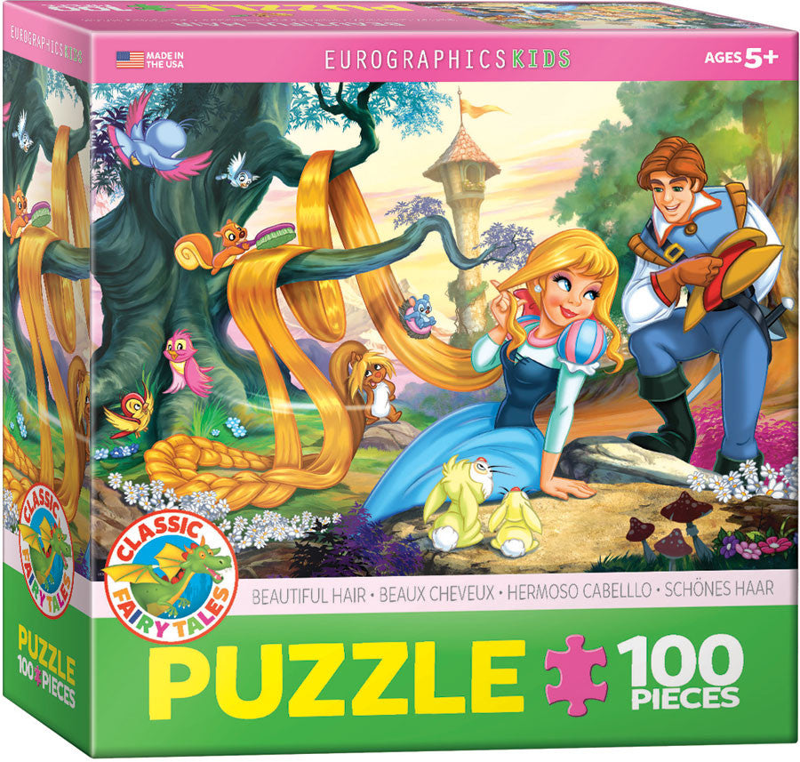 EuroGraphics Puzzles Beautiful Hair