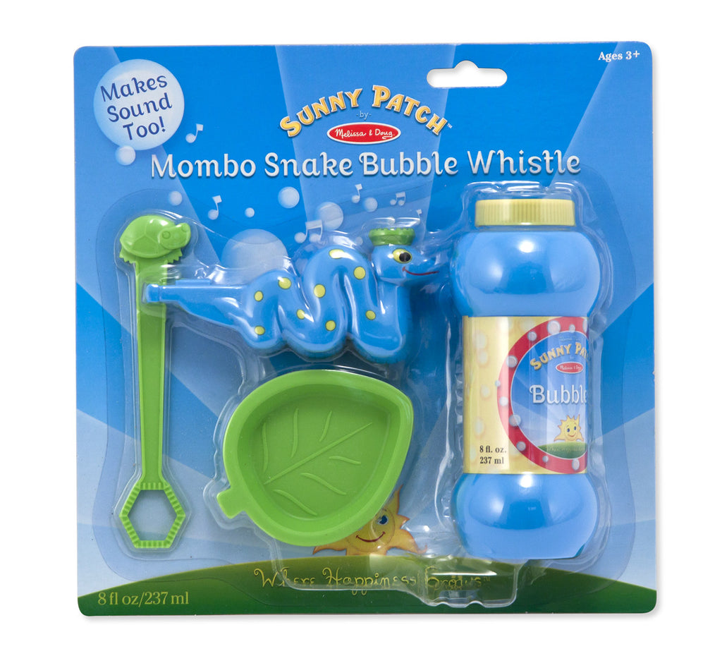 Melissa & Doug Mombo Snake Bubble Whistle