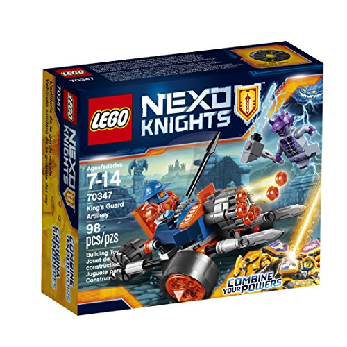 LEGO Nexo Knights Kings Guard Artillery 70347 Building Kit 98 Piece