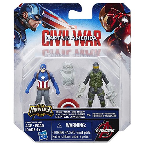 Marvel Captain America: Civil War Concept Series Captain America vs. Mercenary