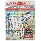 Melissa & Doug Animals: Color with Water Only Art Activity Pad + Free Scratch Art Mini-Pad Bundle [93385]