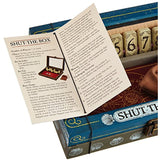 Melissa & Doug Shut-The-Box: Classic Game Set & 1 Scratch Art Mini-Pad Bundle (04377)