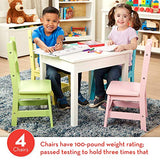 Melissa & Doug Wooden Table & 4 Chairs  Pastel