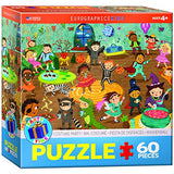 Party Time Costume 60 Piece Puzzle