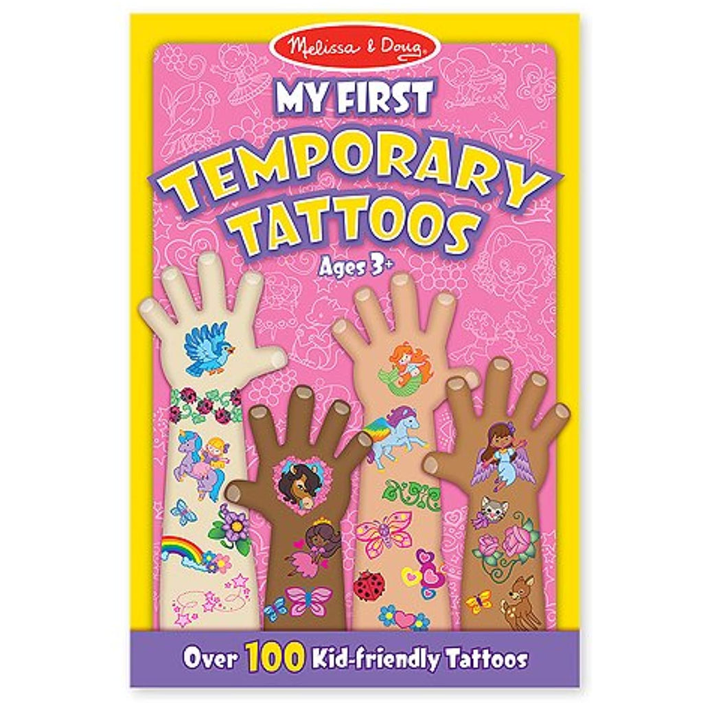 Melissa and Doug - Pink Temporary Tattoos - 2 Pack
