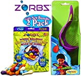 ZORBZ Combat Launcher & Self-Sealing Water Balloons (100 Count) with Filler Nozzle Gift Set Bundle - 2 Pack