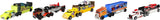 Mattel Hot Wheels Super Rig, Includes 1 Hauling Rig and 1 Vehicle - Styles May Vary BDW51