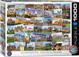 EuroGraphics Castles and Palaces Globetrotter Jigsaw Puzzle (1000 Piece)