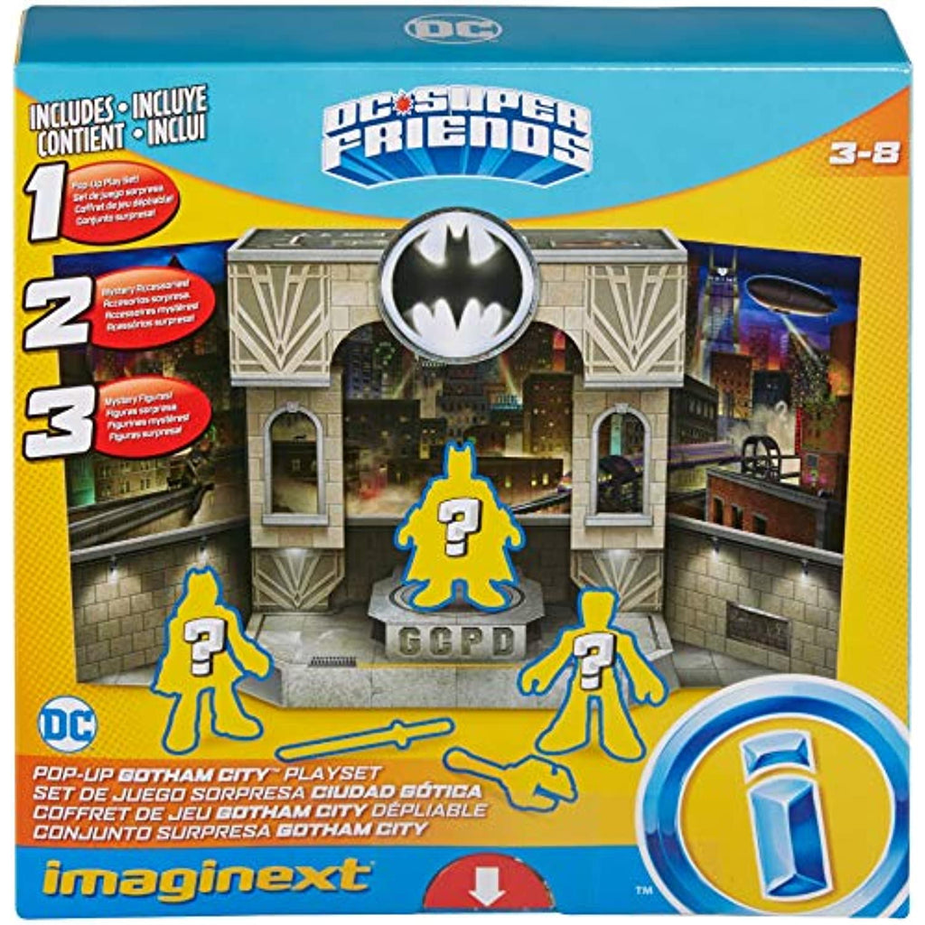 Fisher-Price Imaginext DC Super Friends Gotham City Pop-up Playset