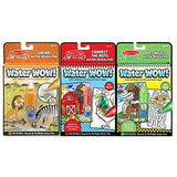 Melissa & Doug On The Go Water Wow Bundle Farm, Pet Mazes and Safari