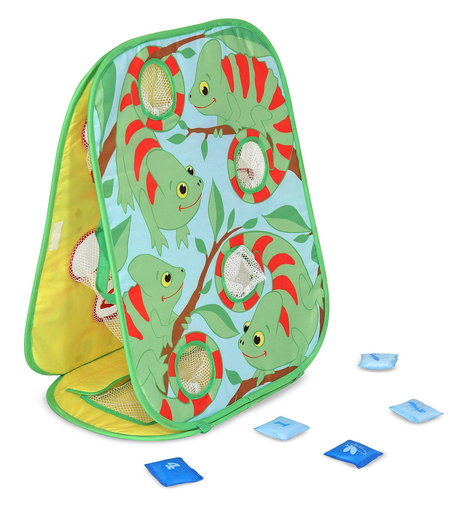 Melissa & Doug Verdie Chameleon Beanbag Toss 6158