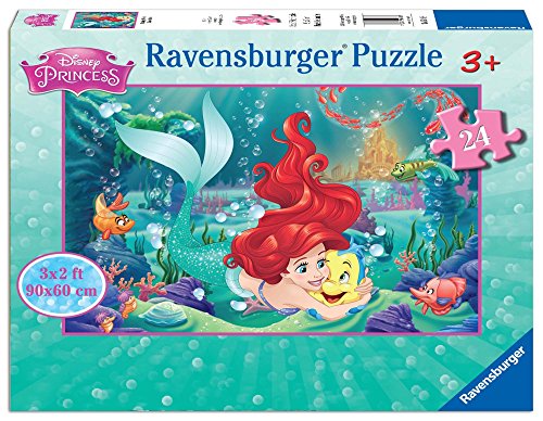 Ravensburger 05468 Hugging Arielle 24 Piece Jigsaw Puzzle for Kids  Every Piece is Unique, Pieces Fit Together Perfectly