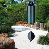 Woodstock Chimes HWL The Original Guaranteed Musically Tuned Chime Large Heroic Windbell, Verdigris