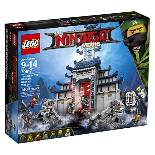 LEGO Ninjago Temple Ultimate Ultimate Weapon 70617 Building Kit 1403 Piece