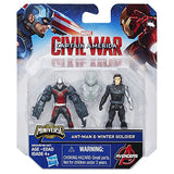 Marvel Captain America: Civil War Winter Soldier and Ant Man