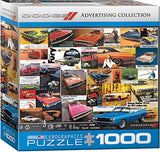 EuroGraphics Vintage Car Ads Dodge Small Box Puzzle (1000 Pieces)
