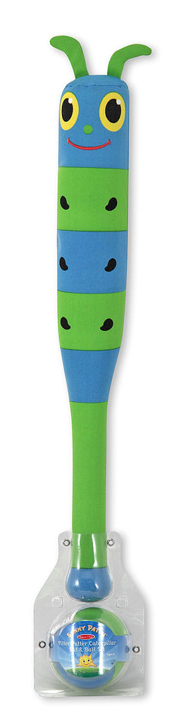 Melissa & Doug Pitter Patter Caterpillar Bat & Ball Set