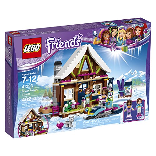 LEGO Friends Snow Resort Chalet 41323 Building Kit 402 Piece