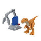 Fisher-Price Imaginext Jurassic World Dominion Atrociraptor 'Tiger' Dinosaur Toy with Removable Trap