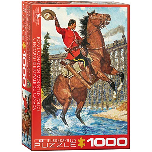 EuroGraphics Rcmp Train Salute Puzzle (1000 Piece)