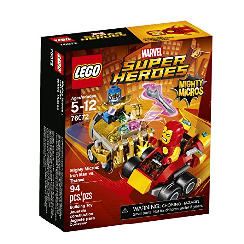 LEGO Super Heroes Mighty Micros Iron Man Vs. Thanos 76072 Building Kit